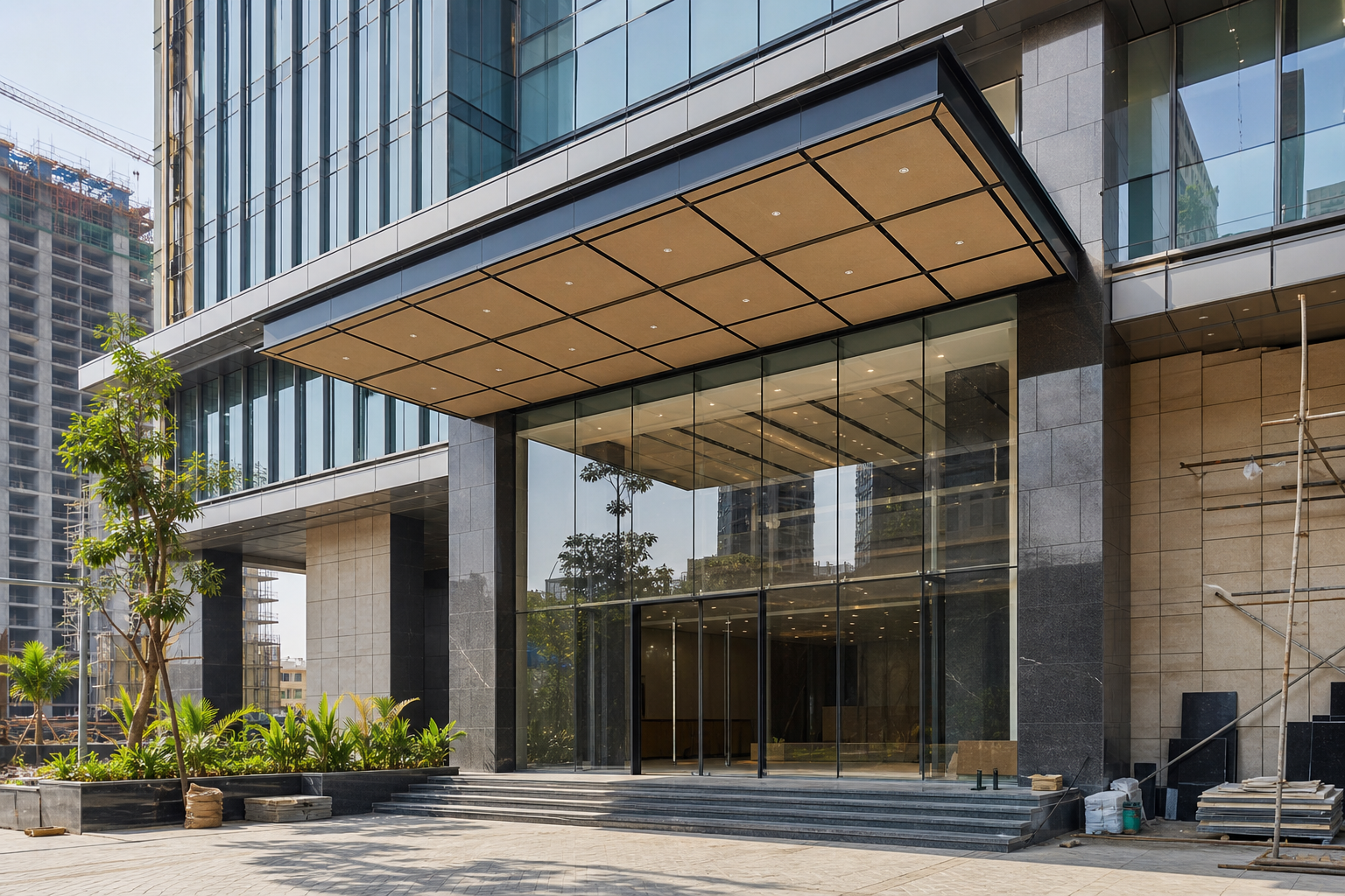Construction site by Global Builder