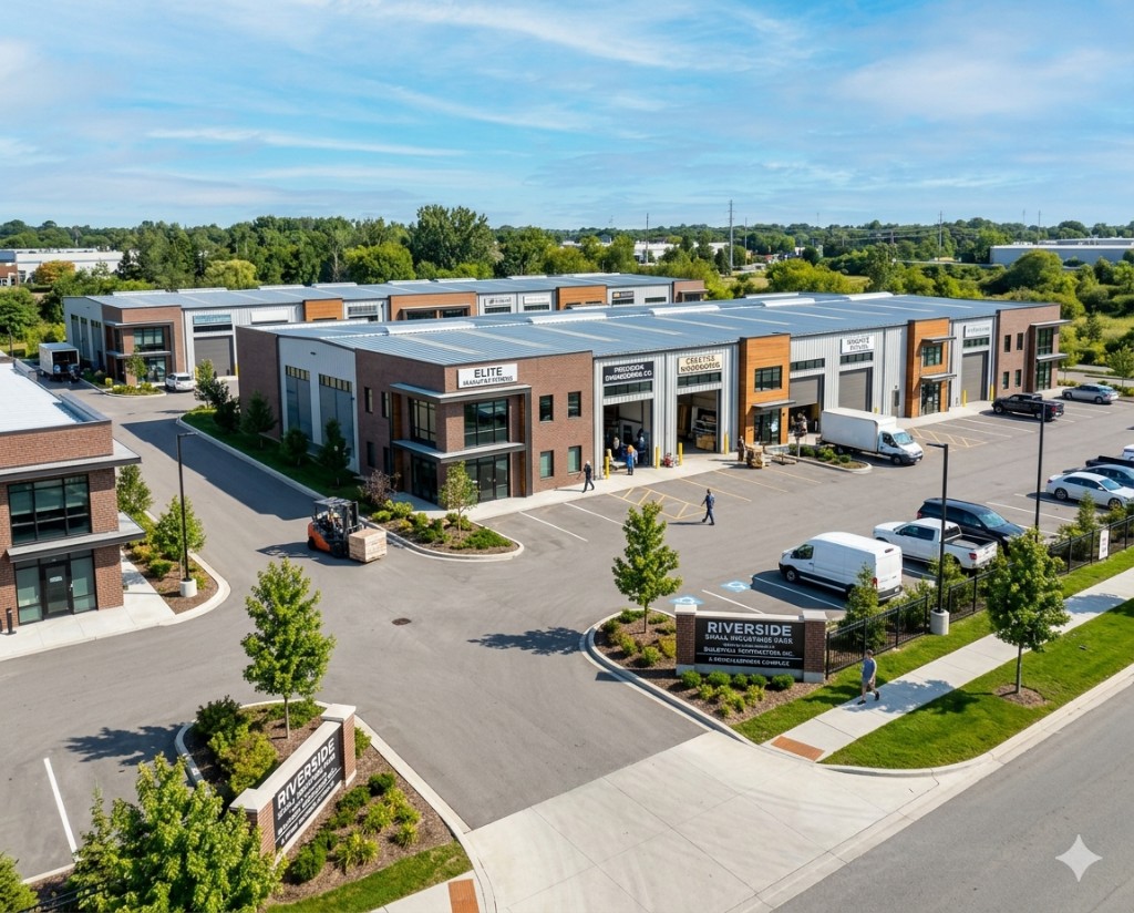 Riverside Small Industrial Park by Global Builder